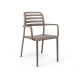 FAUTEUIL COSTA BISTROT TAUPE AMOBIS