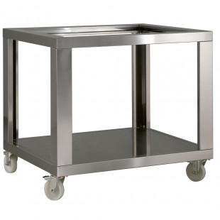 SUPPORT EN ACIER SIMILI INOX 1 X GL935DBB AVEC ROUES, 2 AVEC FREINS DIAMOND dans DIAMOND