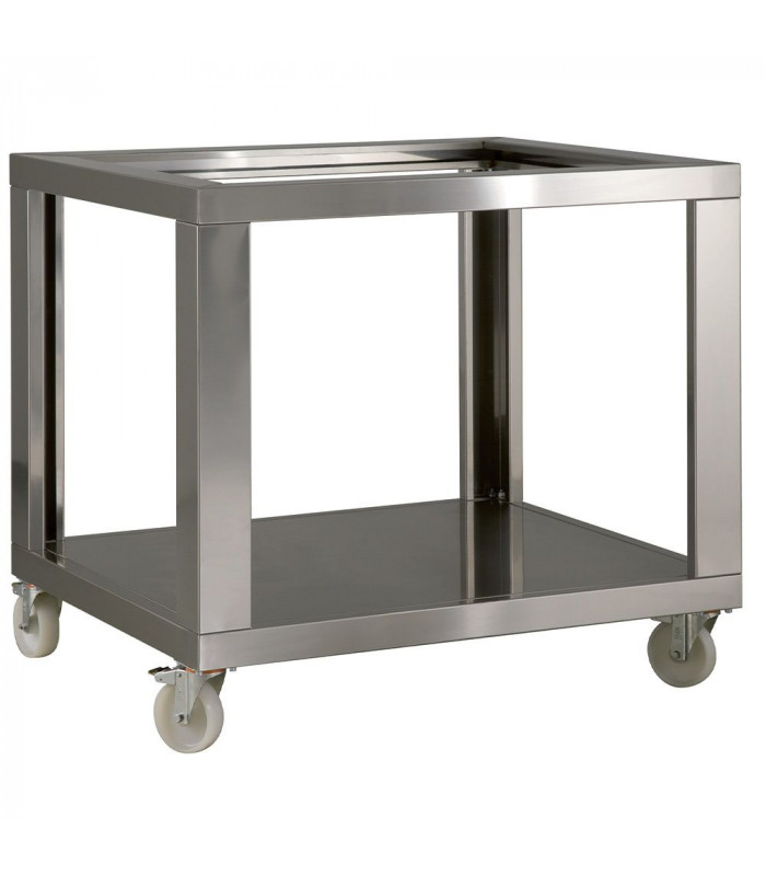 SUPPORT EN ACIER SIMILI INOX 1 X GL935DBB AVEC ROUES, 2 AVEC FREINS DIAMOND dans DIAMOND