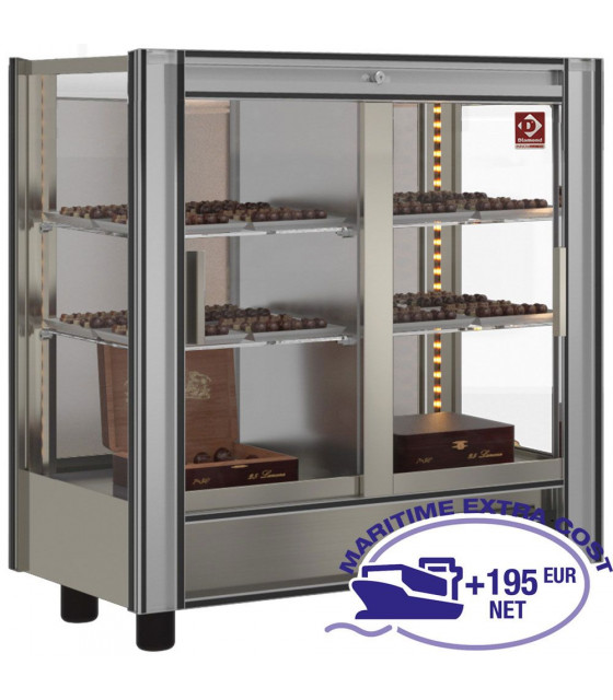 VITRINE REFRIGERRE A CHOCOLAT 216LT MODULABLE DIAMOND dans FRIGOS VITRINES