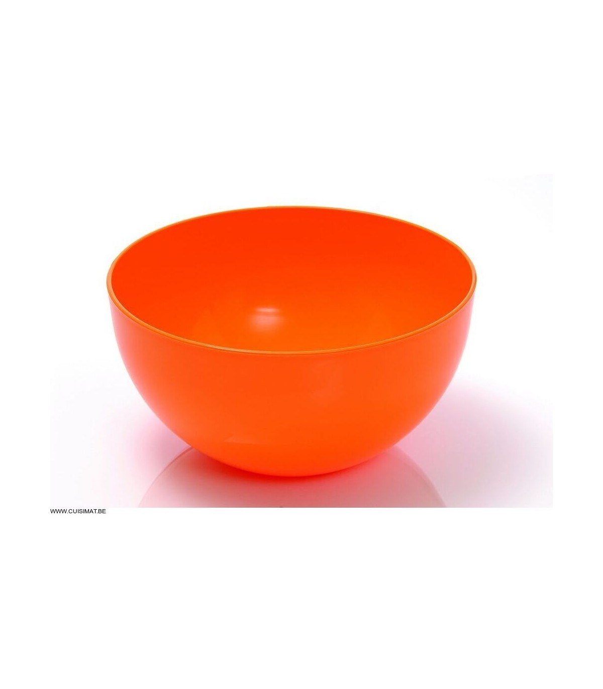 SALADIER CRISTAL OPAQUE Ø23CM ORANGE SIMEP dans PRESENTATION DE BUFFET