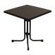 TABLE DE PATIO PLIANTE LIMBURG PIZARRA 70X70CM CUISIMAT