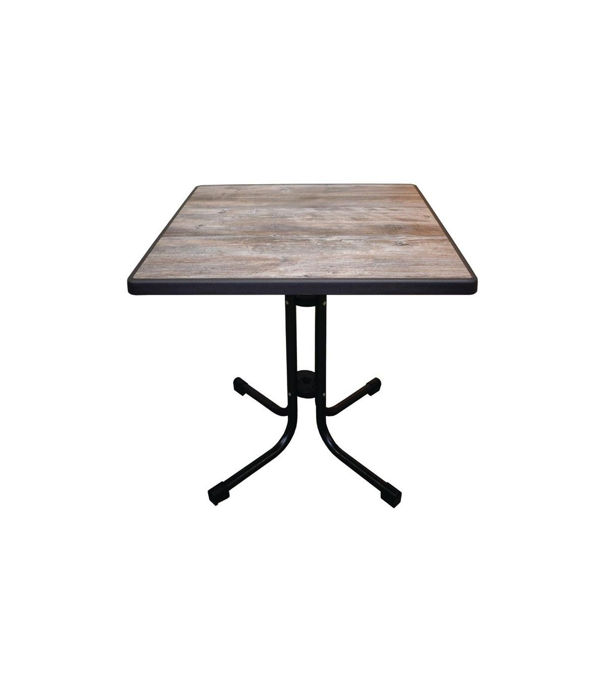 TABLE DE PATIO PLIANTE LIMBURG VINTAGE 70X70CM CUISIMAT dans TABLE PLIANTE