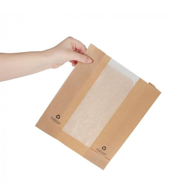 Lot De 50 Sacs En Papier Glassine Autocollants - 65 X 160 Mm - Translucide, Résistant à La Graisse - Pour Emballer Cires Fondantes, Confiseries, Confettis