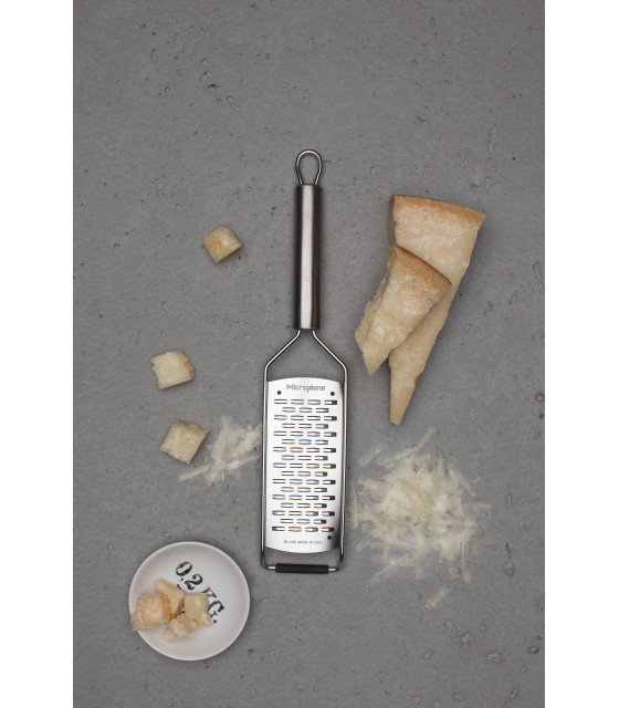 "EOL" MICROPLANE RAPE PROFESSIONAL DOUBLE TRANCHANT INOX dans MICROPLANE