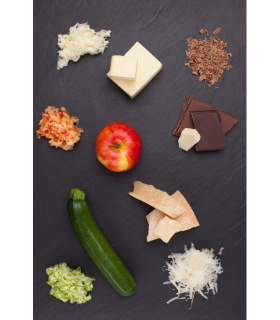 "EOL" MICROPLANE RAPE PROFESSIONAL DOUBLE TRANCHANT INOX dans MICROPLANE