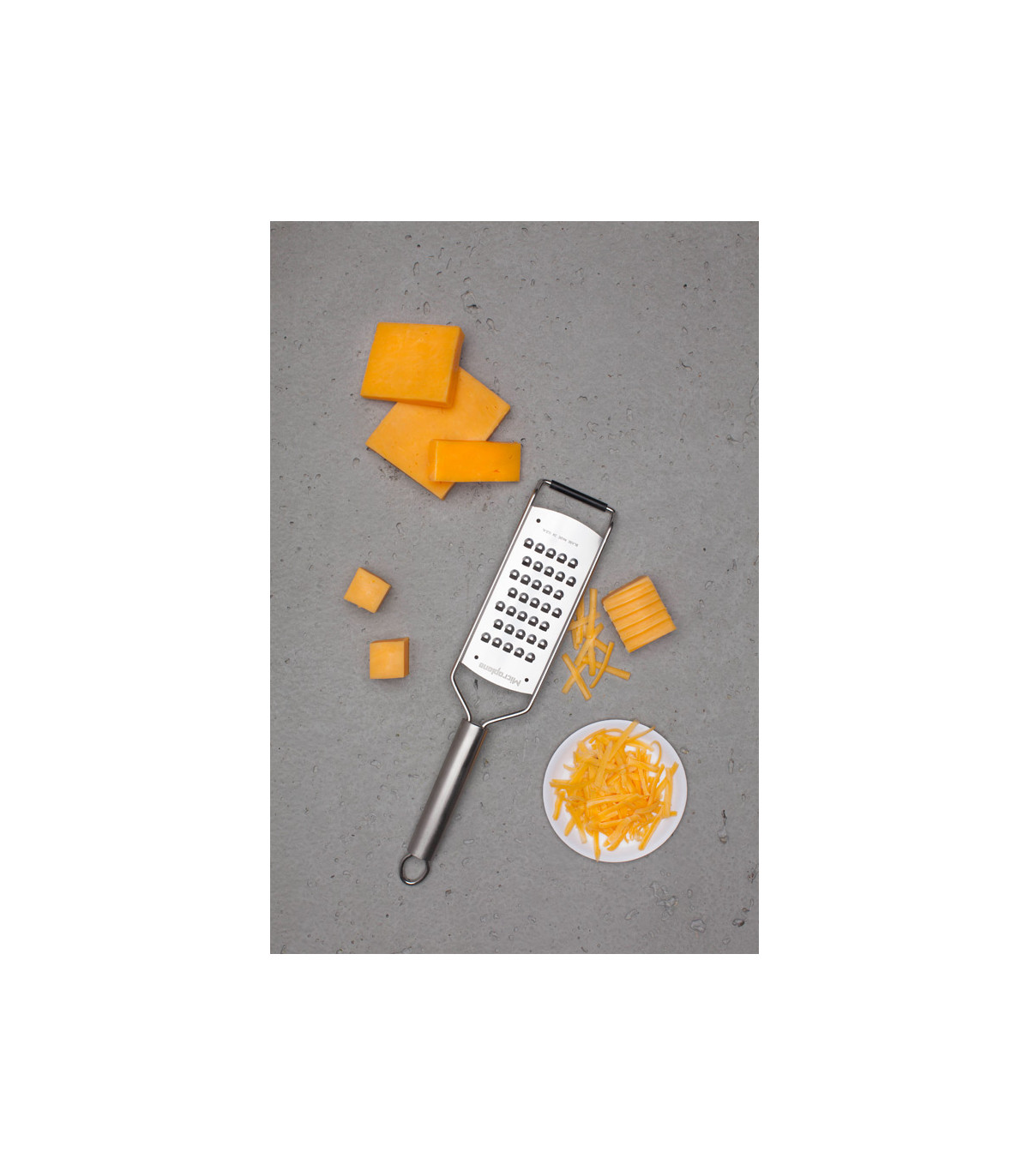 "EOL" MICROPLANE RAPE PROFESSIONAL TRES GROS GRAIN INOX dans MICROPLANE