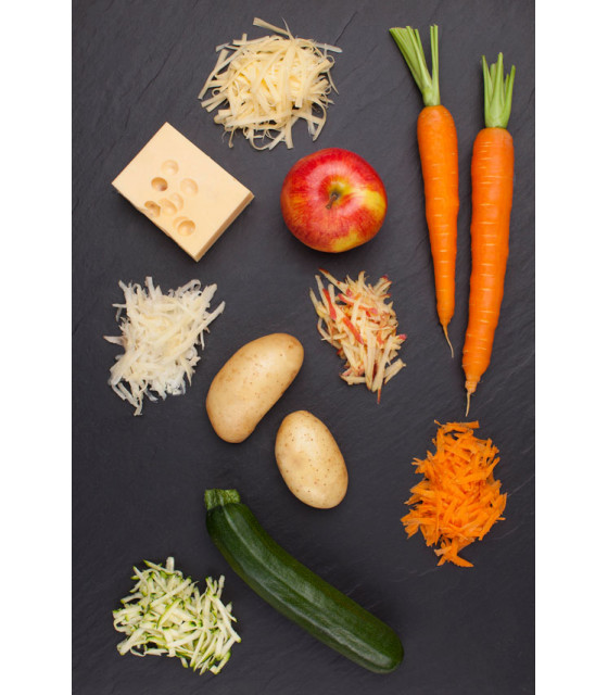 "EOL" MICROPLANE RAPE PROFESSIONAL TRES GROS GRAIN INOX dans MICROPLANE