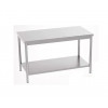 TABLE CENTRALE 1000X600X850/900 AVEC ETAGERE BASSE EN KIT CUISIMAT dans TABLES INOX