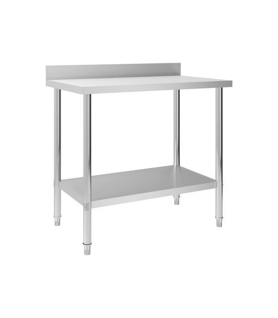 TABLE EN KIT 1000X600 AVEC SOUS-TABLETTE + DOSSERET dans TABLES INOX