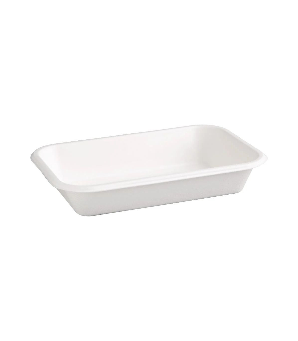 BARQUETTES COMPOSTABLES EN BAGASSE 680ML LOT DE 50 dans EMBALLAGE EN CARTON ET PAPIER