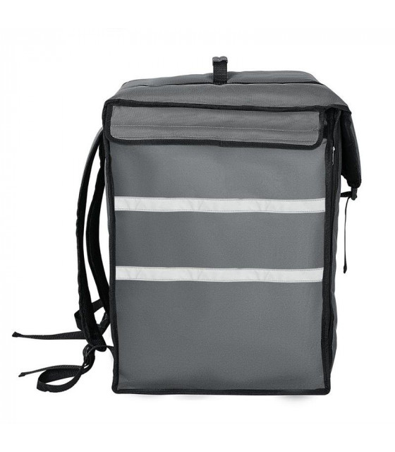 SAC A DOS ISOTHERME DE LIVRAISON GRIS 550X400X400MM dans BOX ISOTHERMES