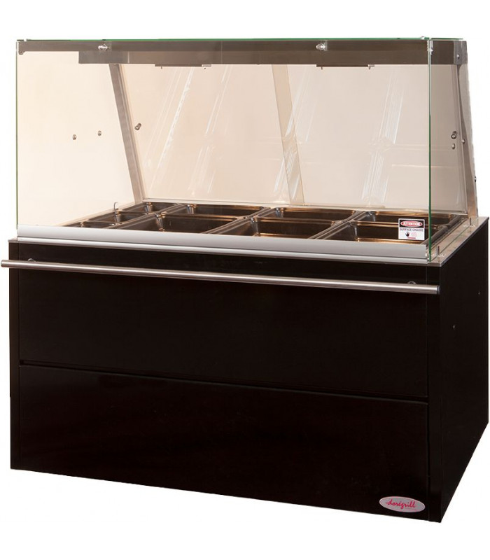 VITRINE CHAUFFANTE SPECIAL MARCHE FERMEE DOREGRILL dans VITRINE CHAUFFANTE