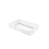 BAC A PATONS 530X325X90MM GN1/1 BLANC GILAC dans BAC DE TRANSPORT