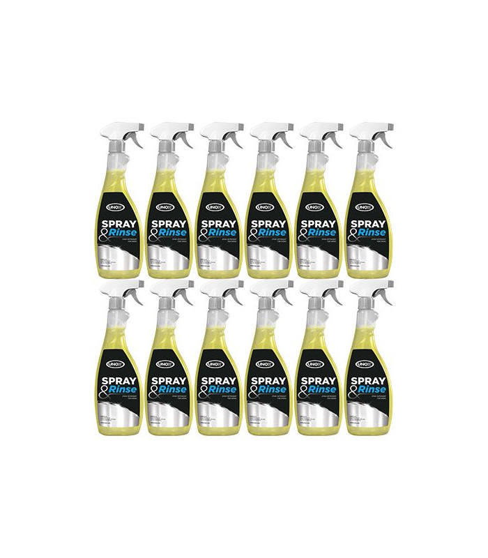 DETERGENT FOUR SPRAY AND RINCE 750ML 12 PIECES UNOX dans DEGRAISSANT