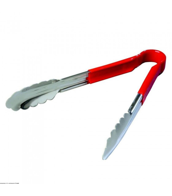 PINCE DE SERVICE COULEUR ROUGE 24CM dans USTENSILES DE SERVICE