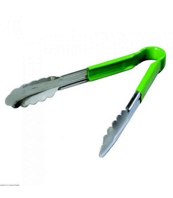 PINCE DE SERVICE COULEUR VERTE 24CM dans USTENSILES DE SERVICE