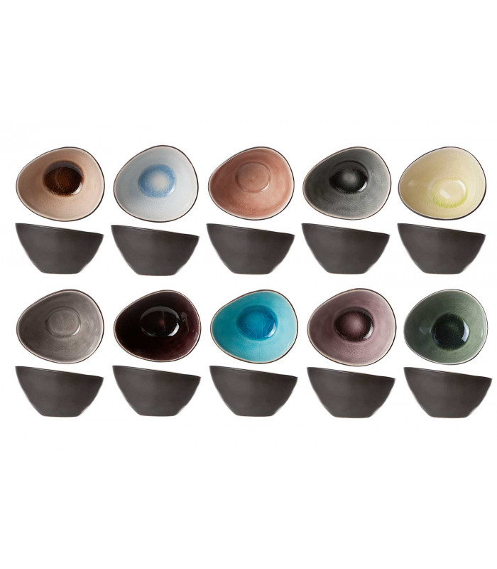 ASSORTIMENT DE 10 RAVIERS 8.5 CMX7XH4.5 CM 10 COLORIS dans VAISSELLE