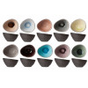 ASSORTIMENT DE 10 RAVIERS 8.5 CMX7XH4.5 CM 10 COLORIS dans VAISSELLE