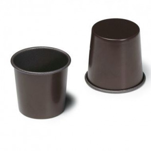 BABA ROND OU DARIOLE - BORDE - 60X48X60MM - ANTI ADHERENT GOBEL dans USTENSILES POUR PIZZA