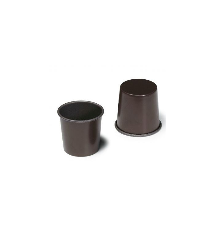 BABA ROND OU DARIOLE - BORDE - 60X48X60MM - ANTI ADHERENT GOBEL dans USTENSILES POUR PIZZA