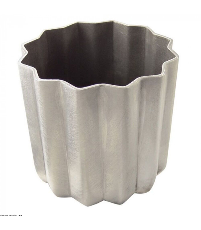 CANNELE BORDELAIS - ALUMINIUM REVETU ANTIADHERENT - 55X50MM GOBEL dans MOULES PATISSERIES