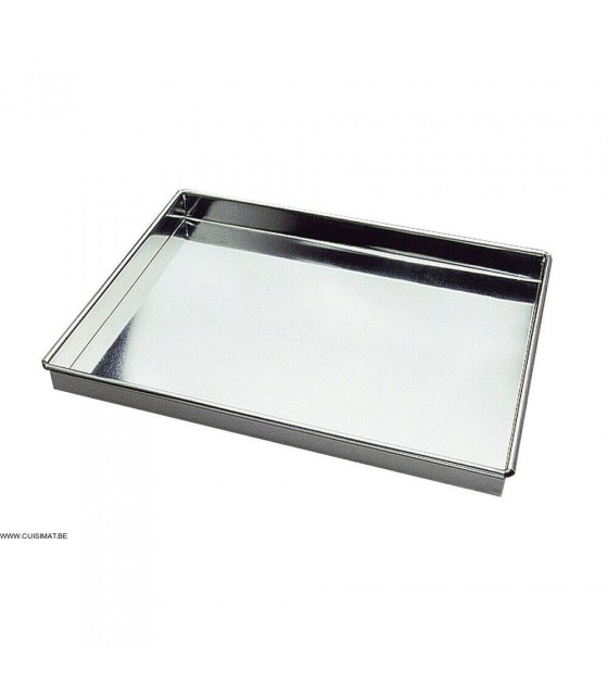 CAISSE A GENOISE INOX 30X40CM GOBEL dans MOULES PATISSERIES