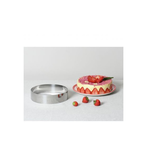 CERCLE A MOUSSE INOX Ø16X4.5CM GOBEL dans BOITES A DECOUPOIRS