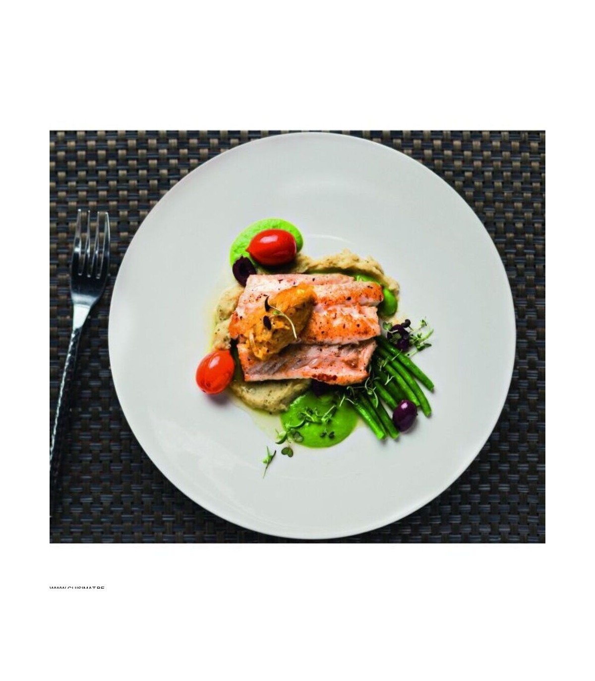 ASSIETTE PLATE RONDE Ø27CM MONALYSA ARTIS dans MONALYSA