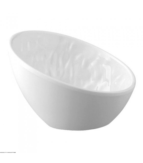 EOL  BOL EN MELAMINE TAO BLANC H4.5/10.5CM 16*17CM CUISIMAT dans MELAMINE