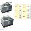 BAIN-MARIE FOOD WARMING SYSTEM 2*GN1/6 EN 150 + 1* POMPE CATERCHEF dans BAIN-MARIE