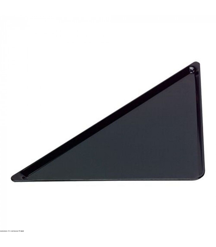 PLAT TRIANGULAIRE NOIR dans MELAMINE