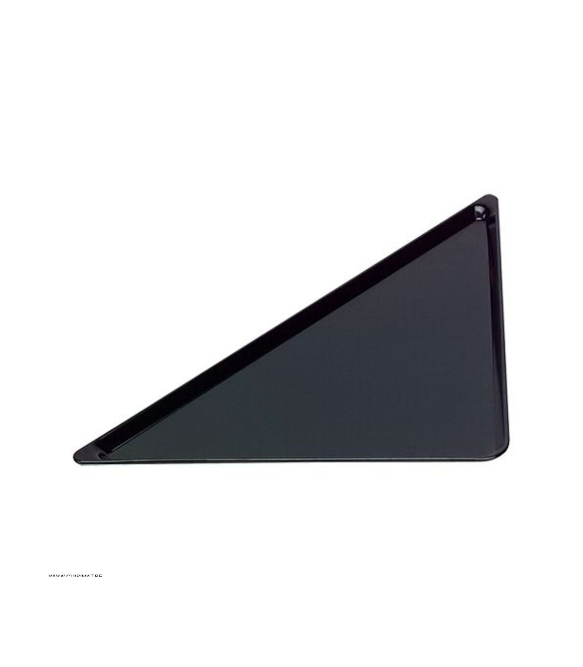 PLAT TRIANGULAIRE NOIR dans MELAMINE