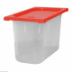 BOITE A ALIMENTS ROUGE GN1/3 CATERCHEF
