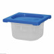 BOITE A ALIMENTS BLEU GN1/6 CATERCHEF