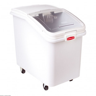 EOL  CHARIOT DE STOCKAGE 116LT FG360388WHT RUBBERMAID dans BOITES DE CONSERVATION