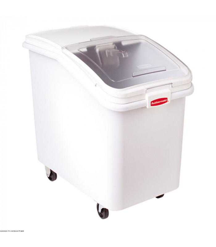 EOL  CHARIOT DE STOCKAGE 116LT FG360388WHT RUBBERMAID dans BOITES DE CONSERVATION