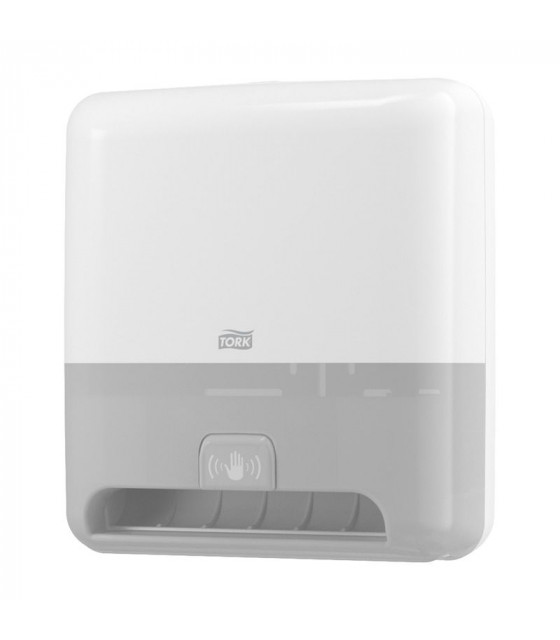 DISTRIBUTEUR ESSUIE-MAINS 551100 INTUITION H1 BLANC TORK MATIC dans DISTRIBUTEURS