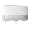 DISTRIBUTEUR DOUBLE PAPIER TOILETTE T7 BLANC 558040 MID-SIZE TORK dans DISTRIBUTEURS