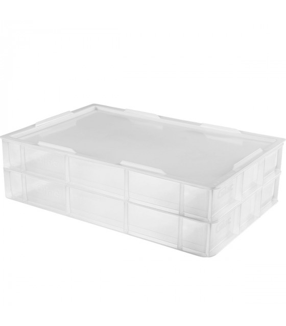 BAC A PATON 600X400X90MM 15LT TRANSLUCIDE GILAC dans BAC DE TRANSPORT