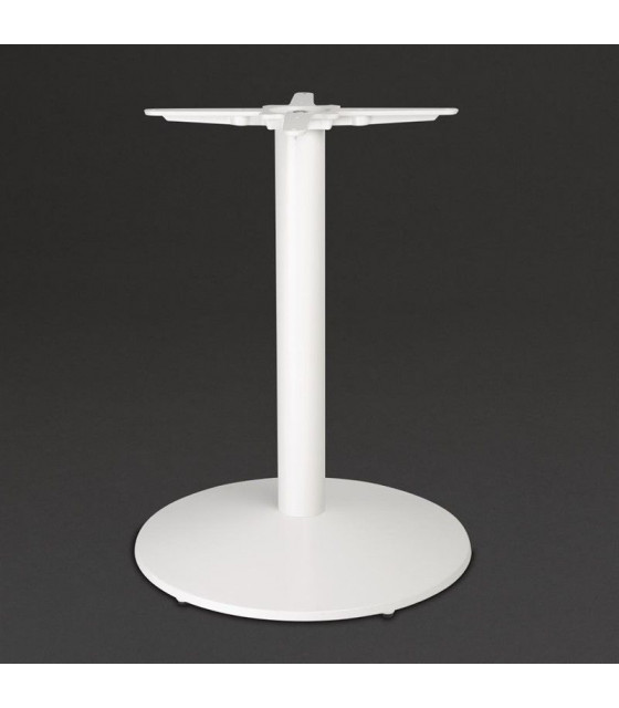 PIED DE TABLE EN FONTE BLANC dans TABLE EN KIT