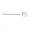 SPATULE CUILLERE PLASTIQUE BLANCHE HAUTE TEMPERATURE 30CM dans SPATULES