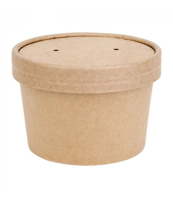 POT A SOUPE RECYCLABLE 455ML 98MM FIESTA LOT DE 500 dans EMBALLAGE EN CARTON ET PAPIER