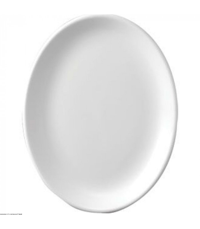 PLATEAUX OVALES BLANCS CHURCHILL WHITEWARE 305MM LOT DE 12 dans CHURCHILL