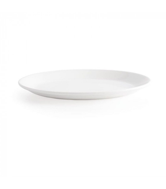 PLATEAUX OVALES BLANCS CHURCHILL WHITEWARE 305MM LOT DE 12 dans CHURCHILL