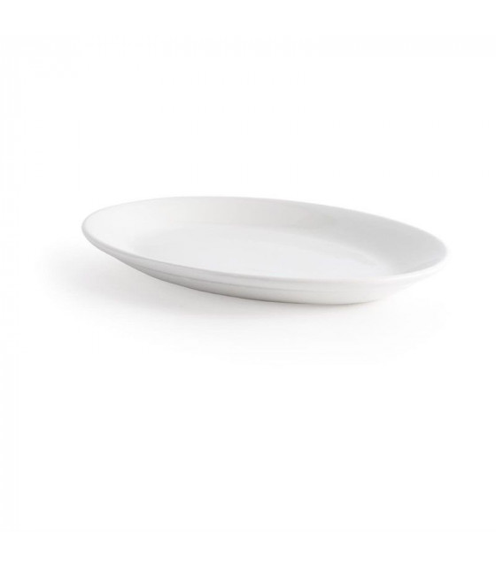 PLATEAUX OVALES BLANCS CHURCHILL WHITEWARE 305MM LOT DE 12 dans CHURCHILL