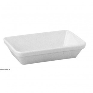 PLAT SABOT OVALE 197X118MM EMPILABLE BLANC dans SARREGUEMINES