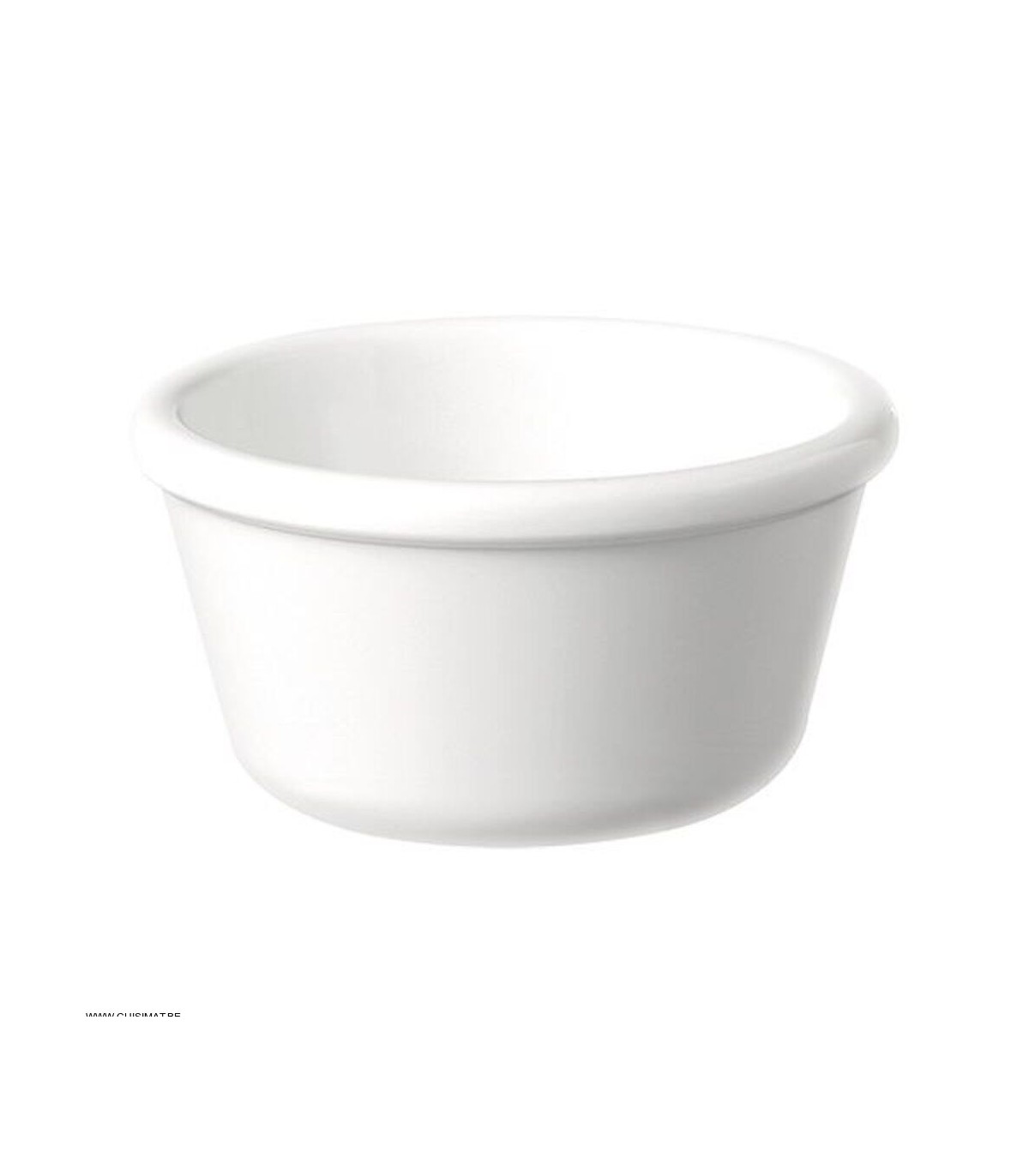 EOL  RAMEQUIN MELAMINE BLANC Ø9.8CM H4.5CM 0.14LT CUISIMAT dans MELAMINE