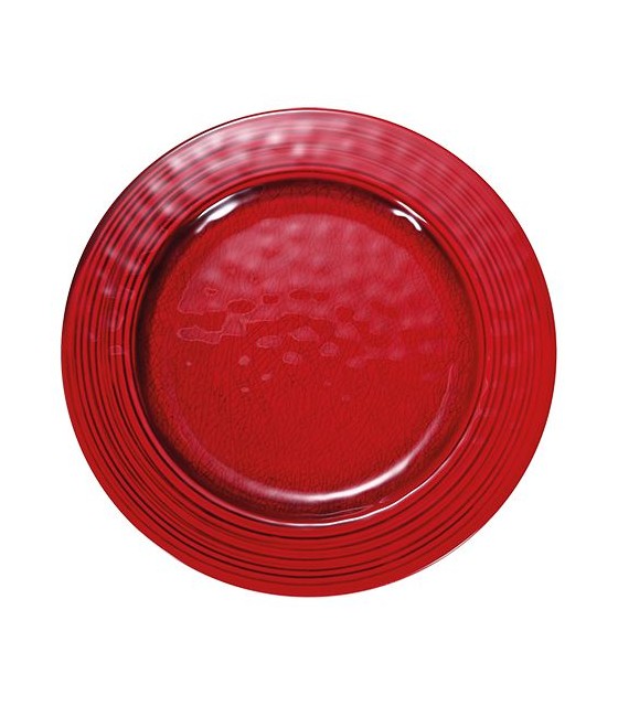 ASSIETTE Ø22CM MELAMINE ROUGE dans MELAMINE