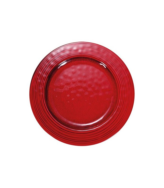 ASSIETTE Ø22CM MELAMINE ROUGE dans MELAMINE